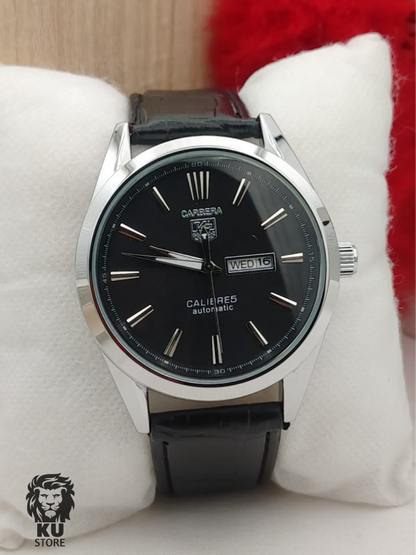 TAG Heuer Caliber 5 – Men's Classic Strap Watch | Premium Look