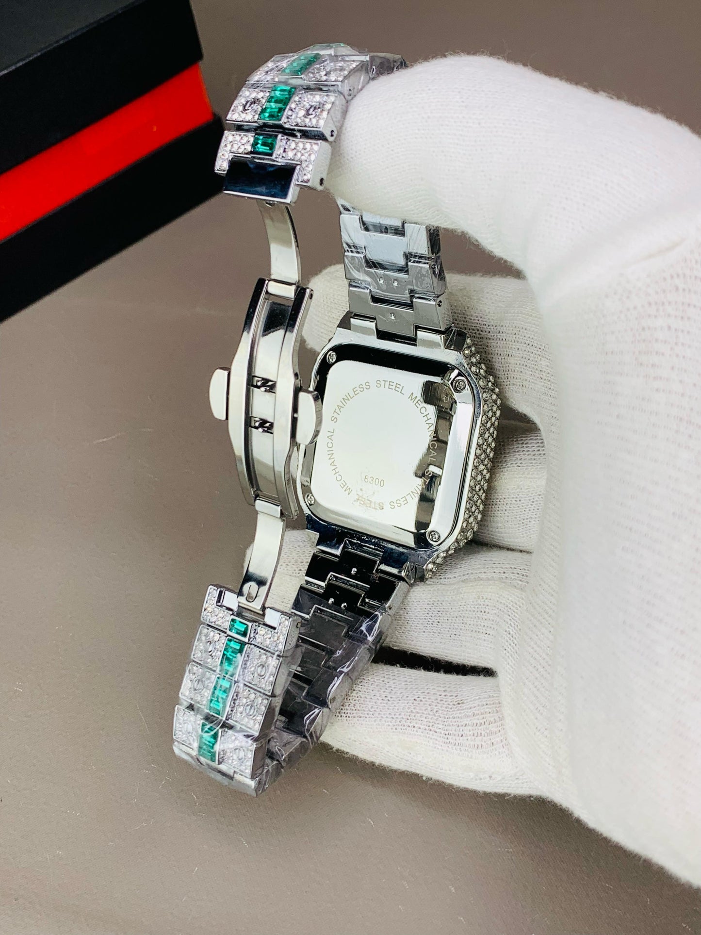 Cartier Iced-Out Classic | Silver Finish x Tiffany Blue Vibe With Date Feature
