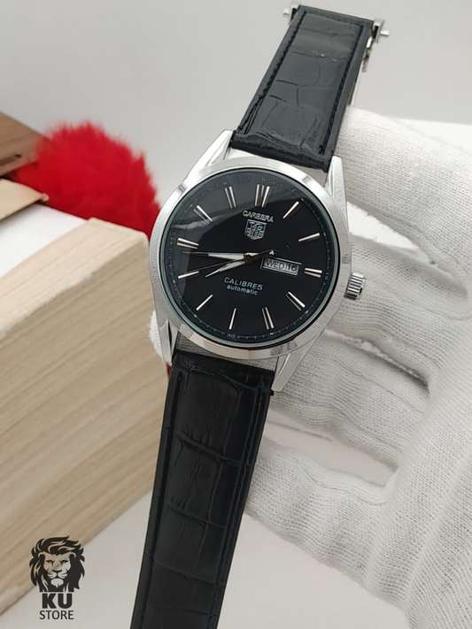 TAG Heuer Caliber 5 – Men's Classic Strap Watch | Premium Look