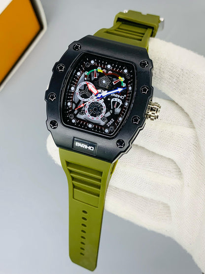 Richard Mille Inspired – BARIHO Silicone Strap Luxury Feel Watch