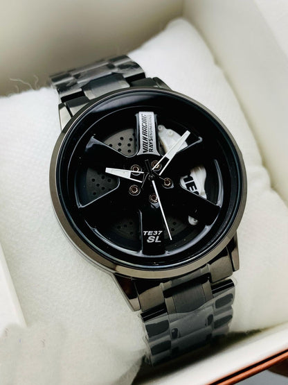 SKMEI 1787 Rotating Wheel Men's Quartz Watch