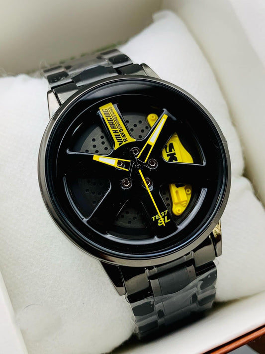 SKMEI 1787 Rotating Wheel Men's Quartz Watch