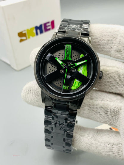 SKMEI 1787 Rotating Wheel Men's Quartz Watch