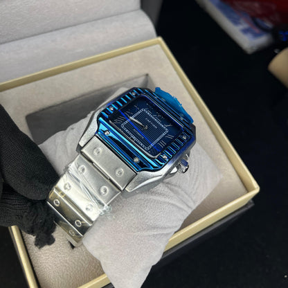 Cartier Masterclass Men's Watch Premium Grade Stainless Steel with Date Dial