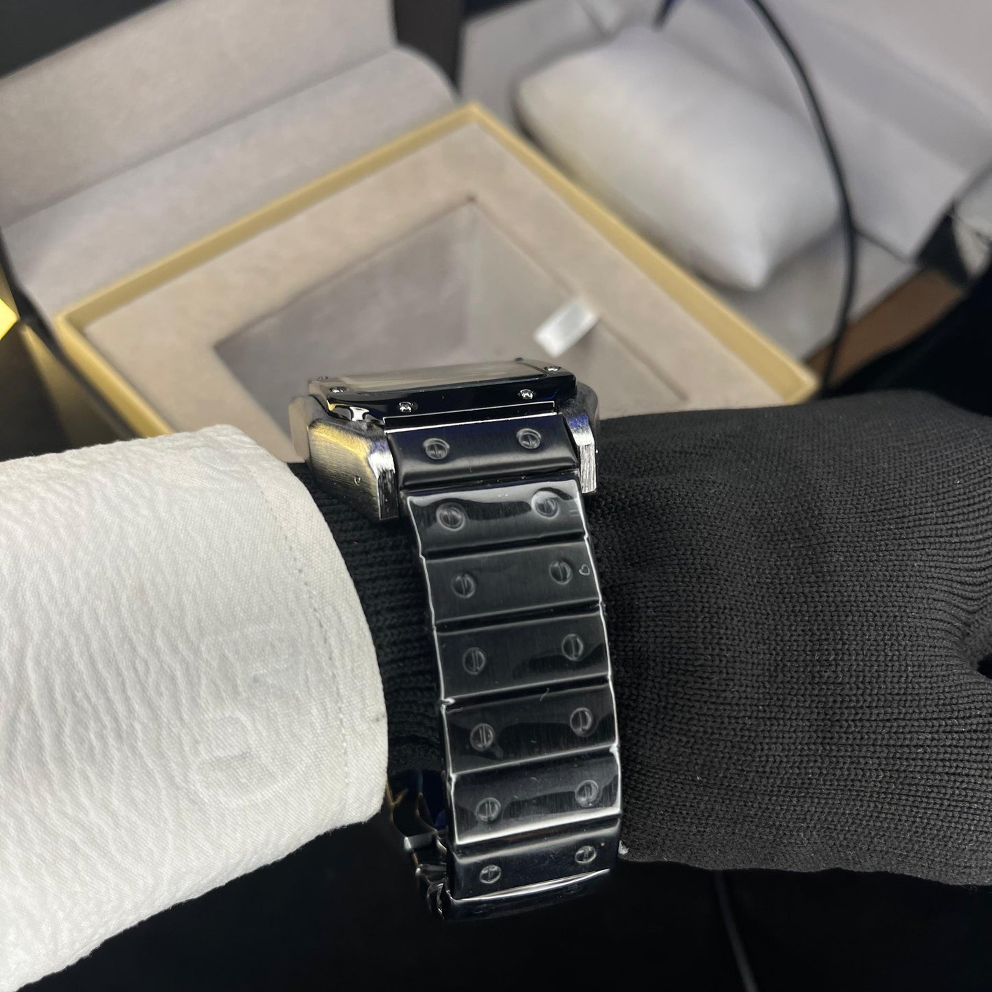 Cartier Masterclass Men's Watch Premium Grade Stainless Steel with Date Dial