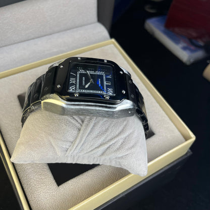 Cartier Masterclass Men's Watch Premium Grade Stainless Steel with Date Dial