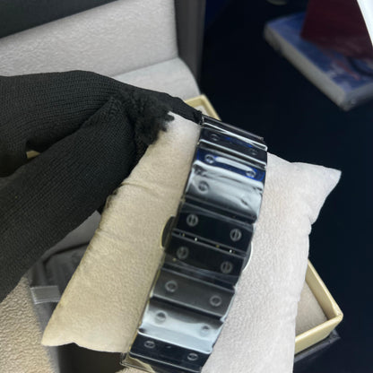 Cartier Masterclass Men's Watch Premium Grade Stainless Steel with Date Dial