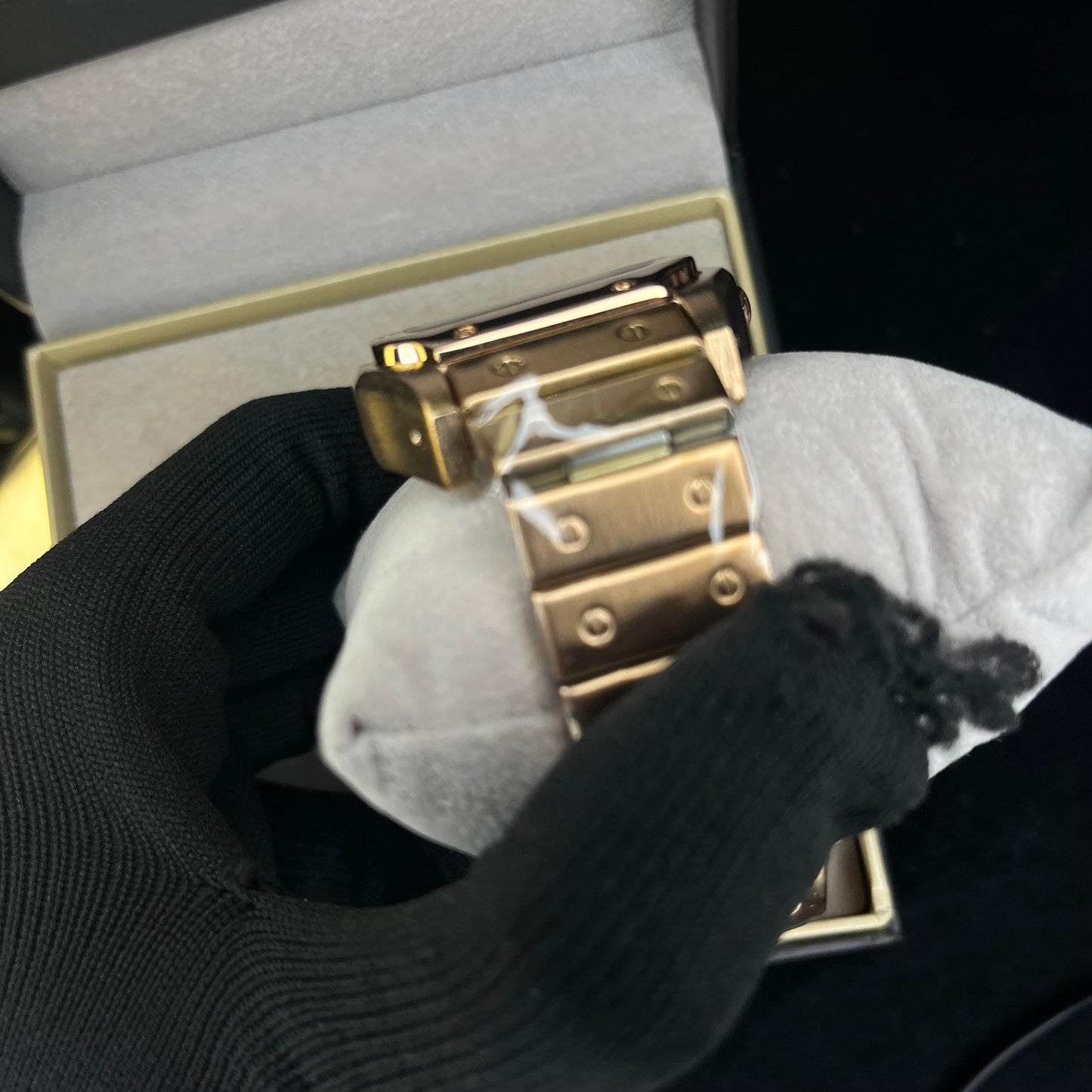 Cartier Masterclass Men's Watch – Rose Gold Chain with Brown Dial | Premium Edition
