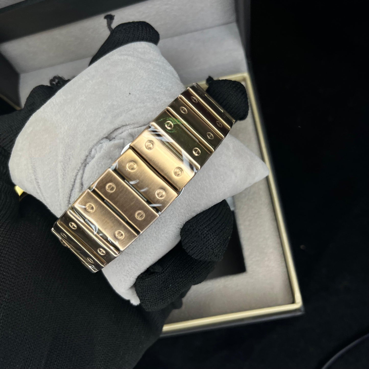 Cartier Masterclass Men's Watch – Rose Gold Chain with Brown Dial | Premium Edition