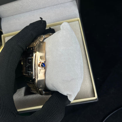 Cartier Masterclass Men's Watch – Rose Gold Chain with Brown Dial | Premium Edition