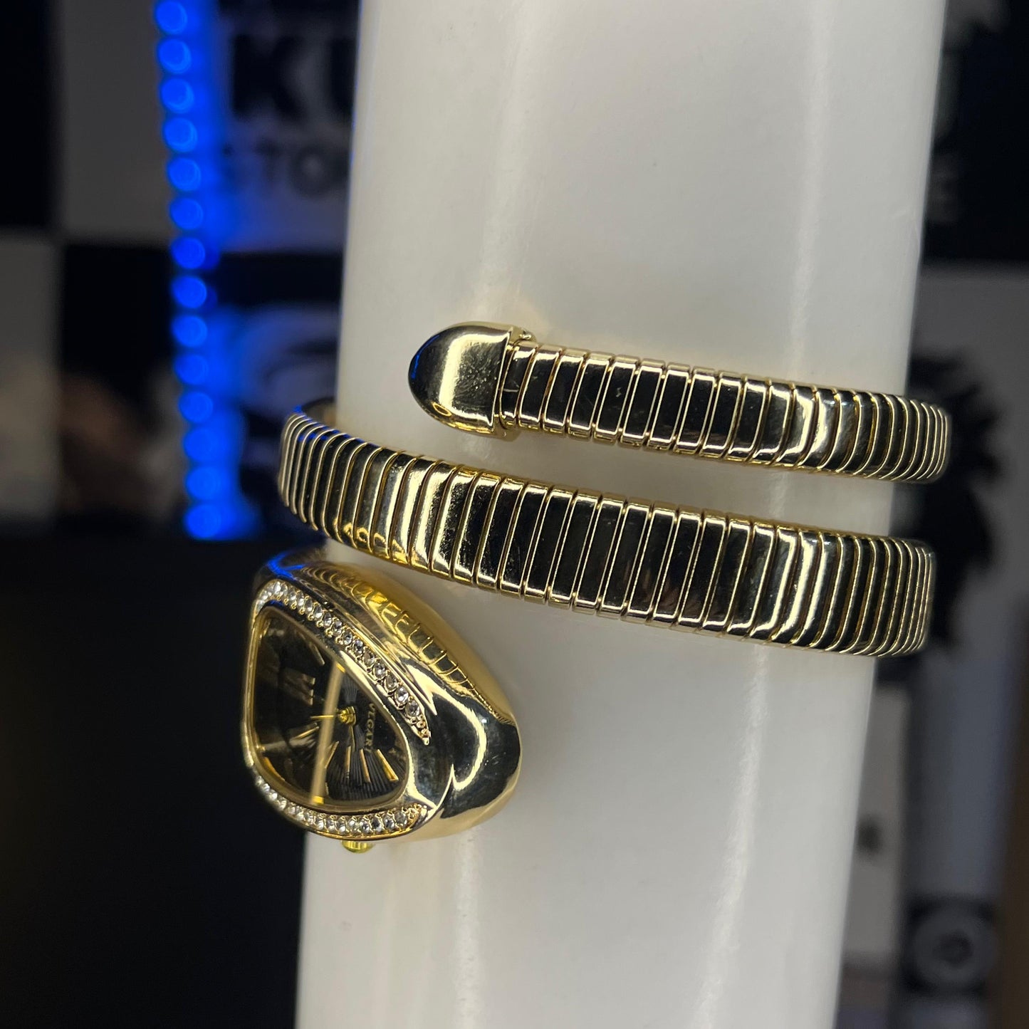 BVLGARI Serpenti Snake Women’s Watch – Luxury Wrap Bracelet Design