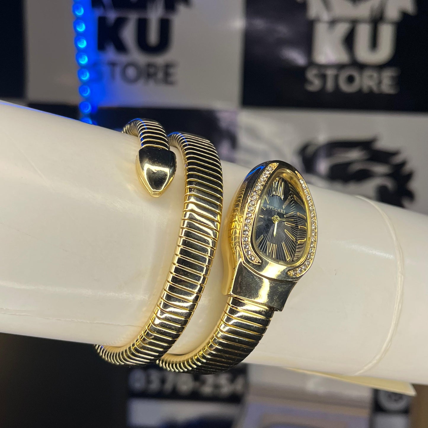 BVLGARI Serpenti Snake Women’s Watch – Luxury Wrap Bracelet Design