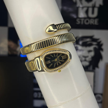 BVLGARI Serpenti Snake Women’s Watch – Luxury Wrap Bracelet Design