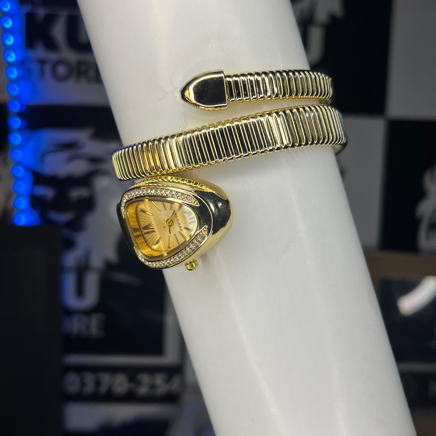 BVLGARI Serpenti Snake Women’s Watch – Luxury Wrap Bracelet Design