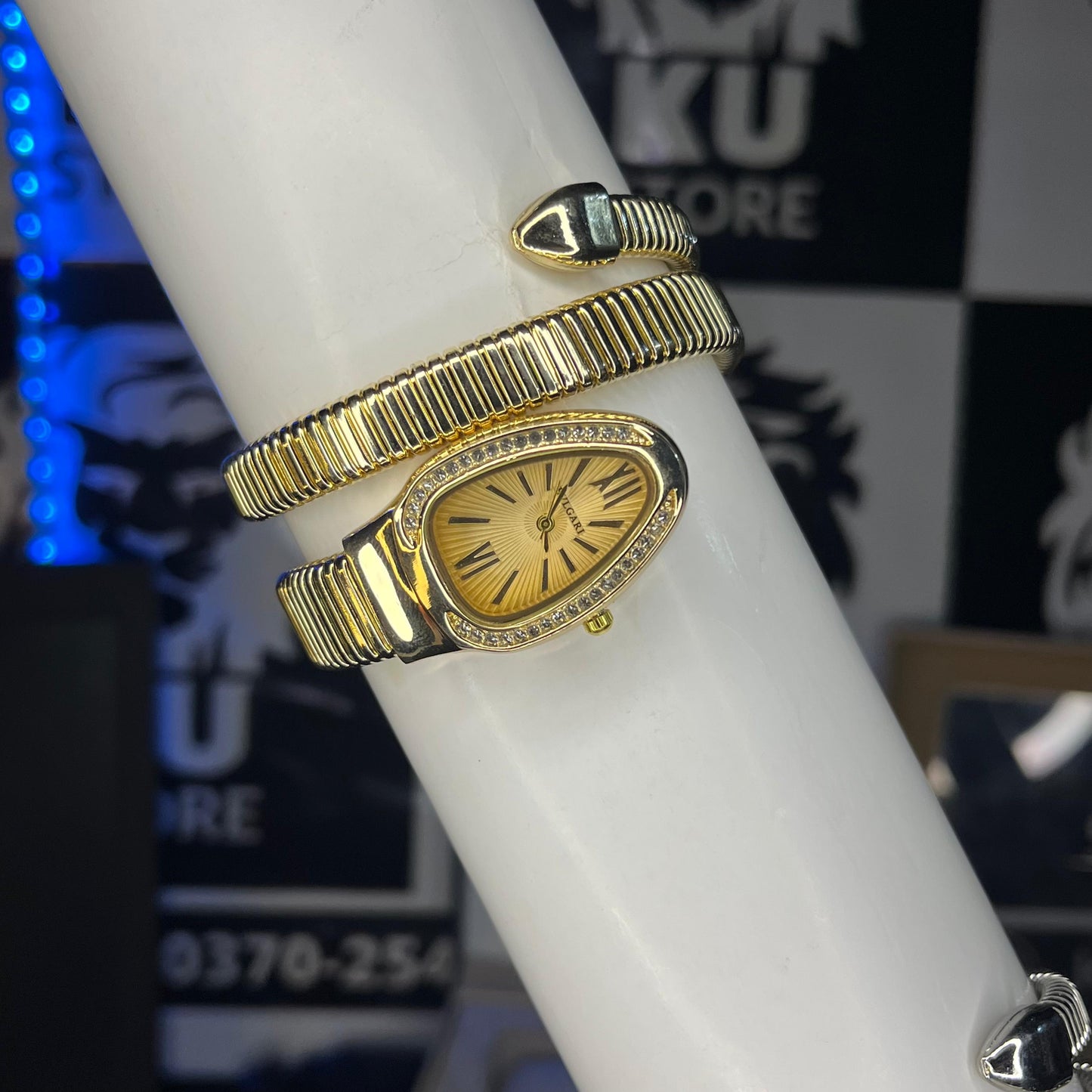 BVLGARI Serpenti Snake Women’s Watch – Luxury Wrap Bracelet Design
