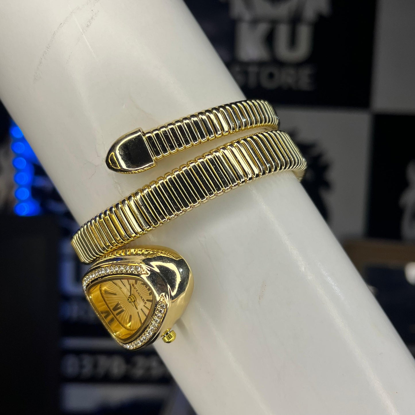 BVLGARI Serpenti Snake Women’s Watch – Luxury Wrap Bracelet Design