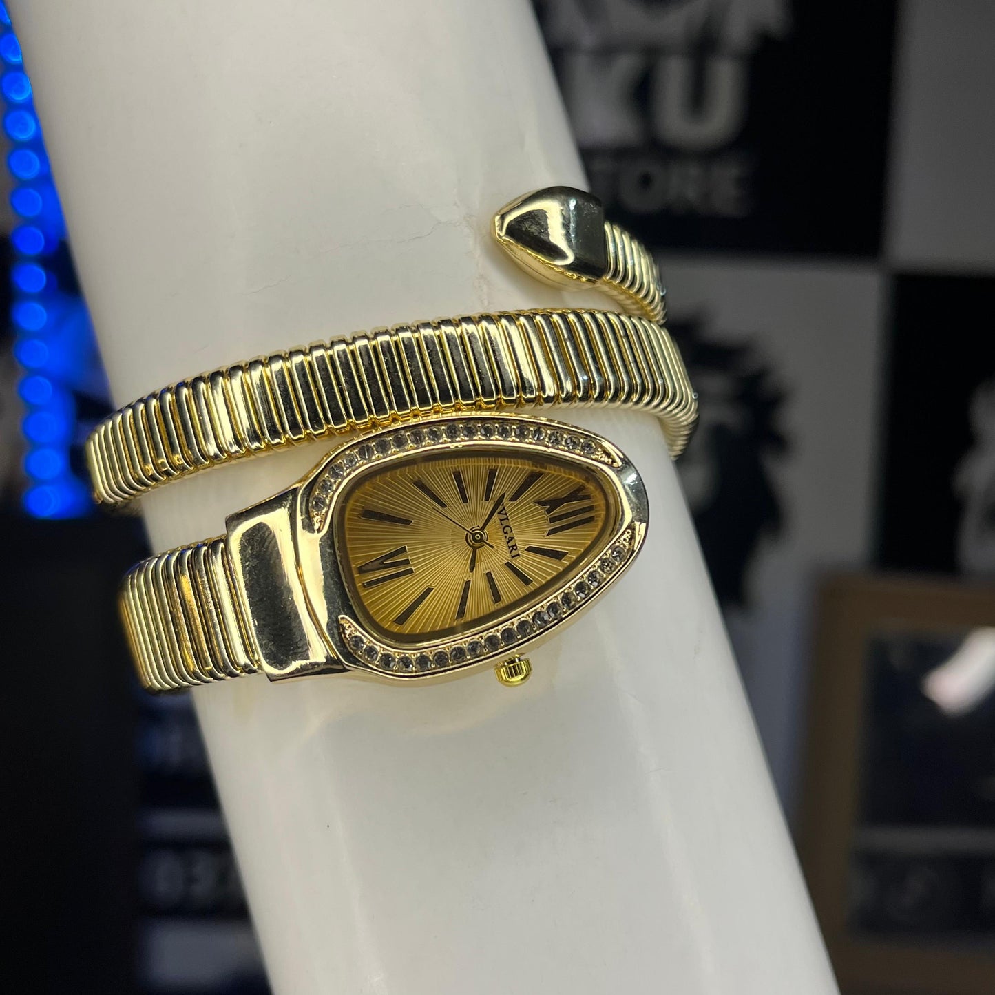 BVLGARI Serpenti Snake Women’s Watch – Luxury Wrap Bracelet Design