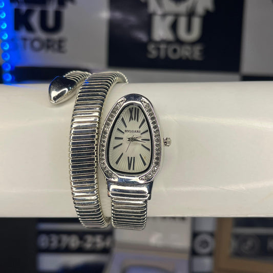 BVLGARI Serpenti Snake Women’s Watch – Luxury Wrap Bracelet Design