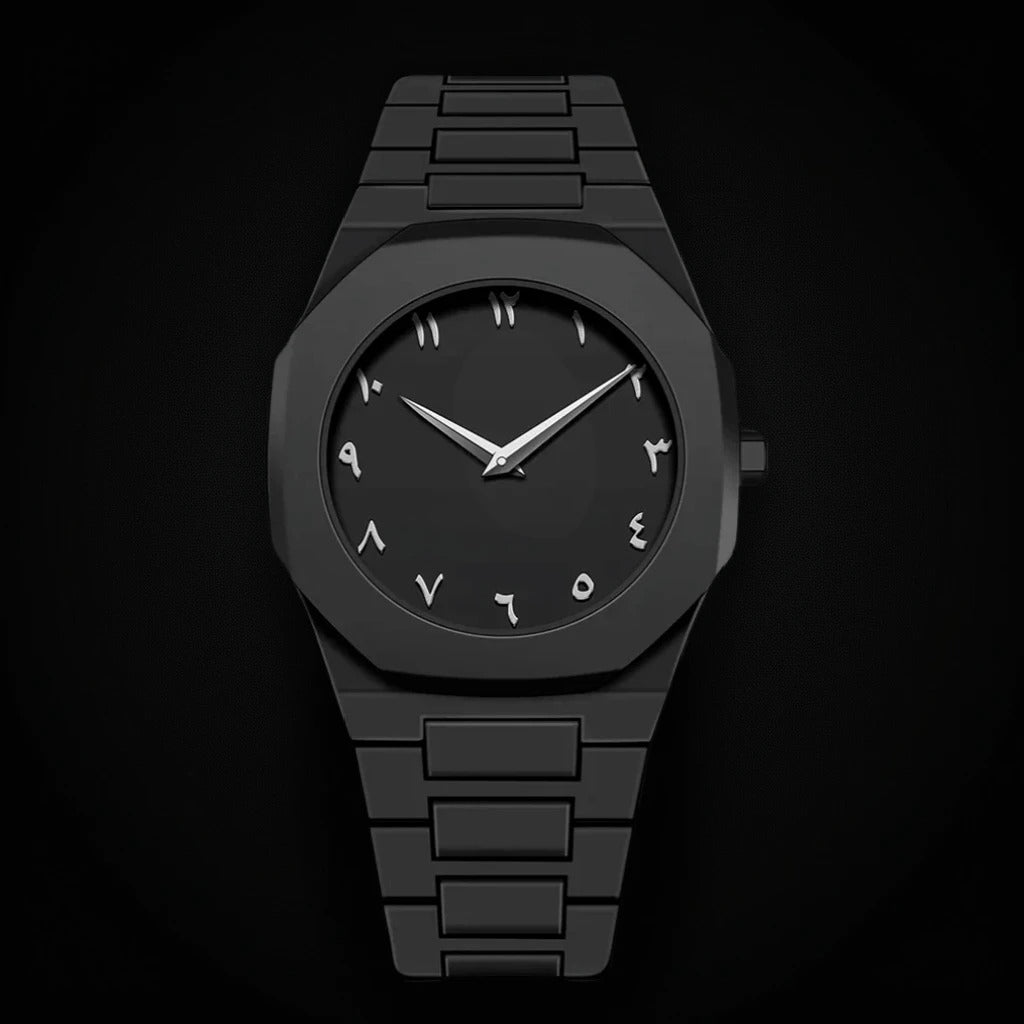 Arabic Aura Watch | Stylish Men’s Timepiece | Premium Quality