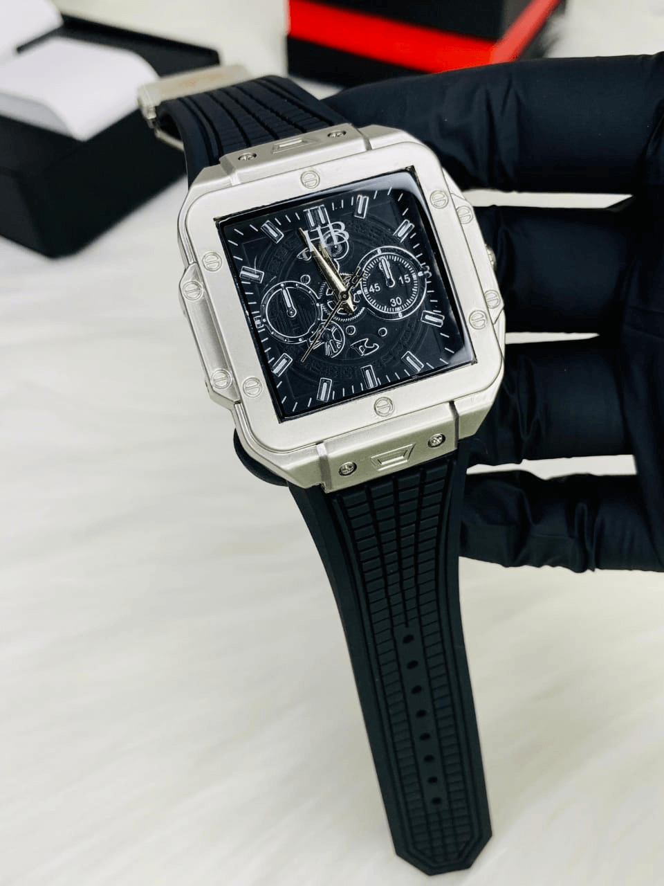 HUBLOT CUBEX Bold Square Edition for Men